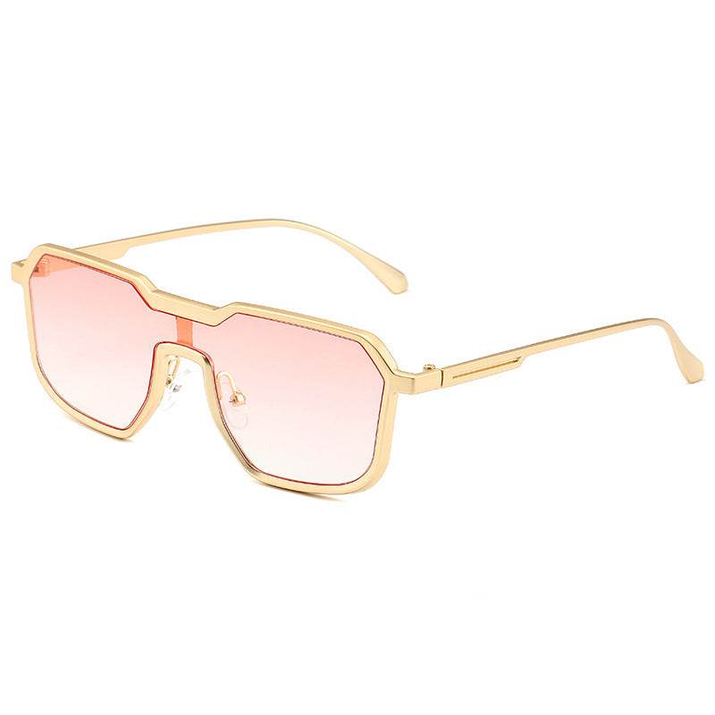 Punk Metal Sunglasses For Men - Mubimart