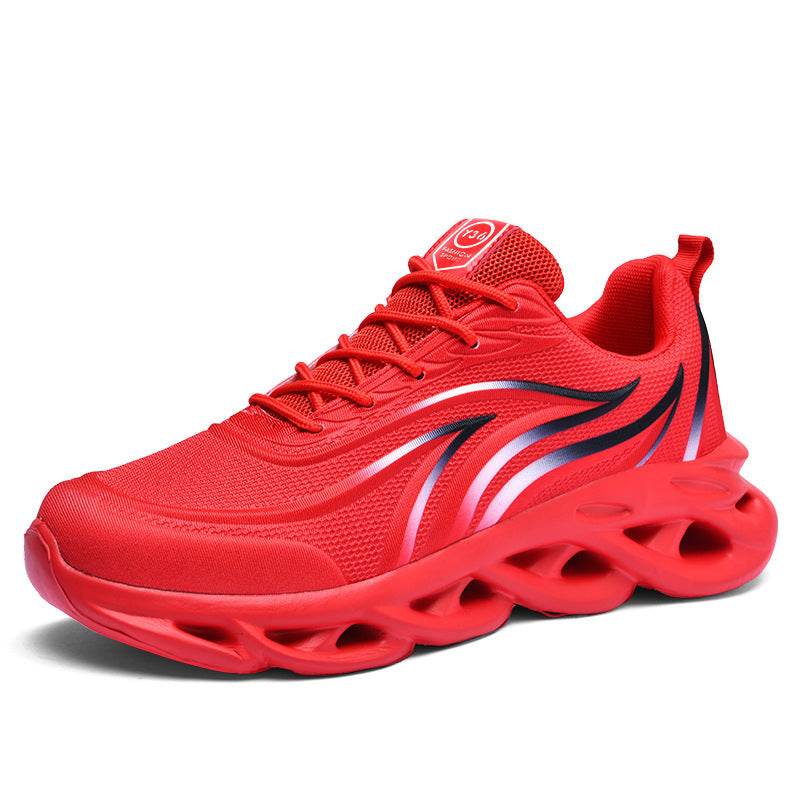 Mens Korean Style Trendy Sports Shoes Casual Running Shoes - Mubimart