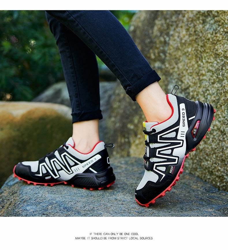 Men's Shoes Off-road Running Shoes Solomon Travel Hiking Shoes Hiking Boots - Mubimart