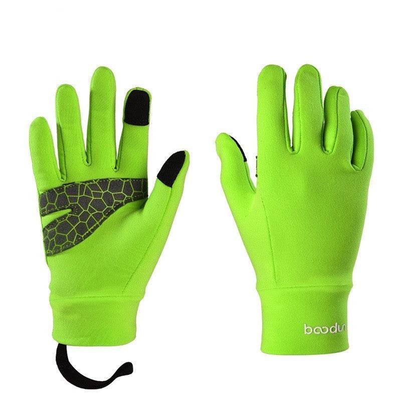 Outdoor Cold-proof And Warm-keeping Bicycle Gloves For Men And Women In Winter - Mubimart