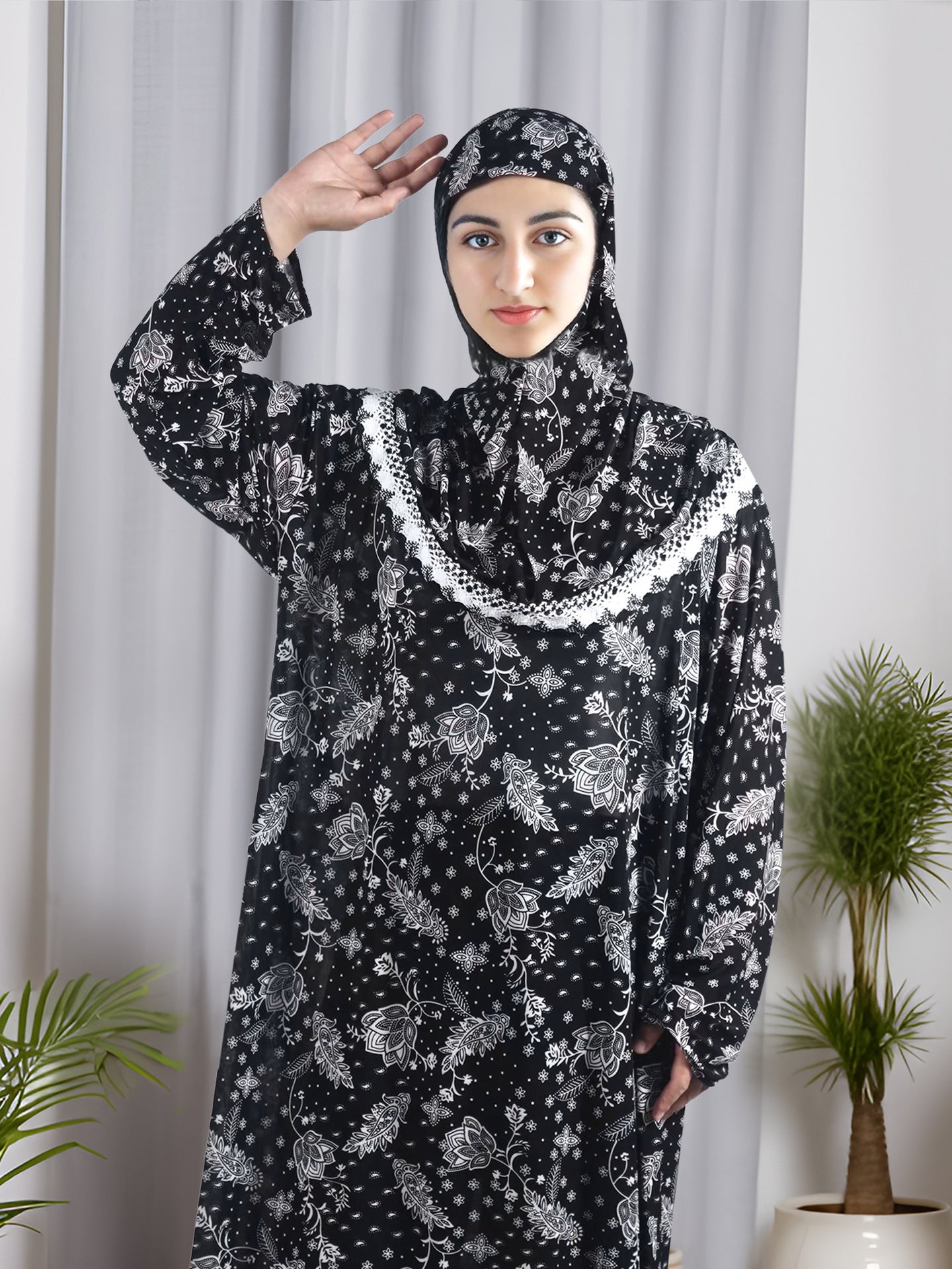 Plus Size Women's Arabic Robe Muslim Classic Fashion Dress - Mubimart -  