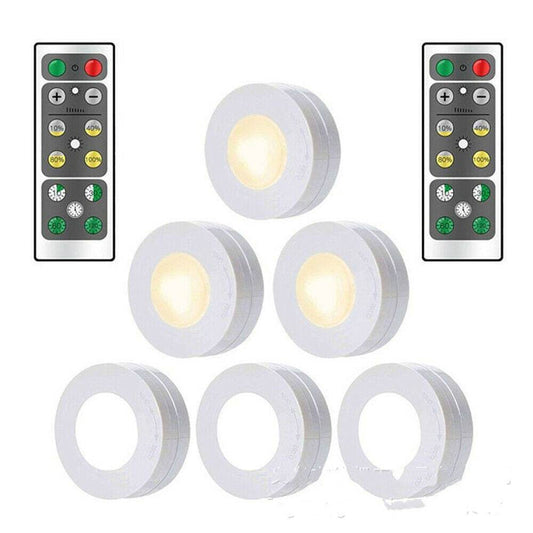 Creative Dimming Timing Cabinet Light Wireless Remote Control Night Light Touch Lamp Cabinet Light Small Night Lamp - Mubimart