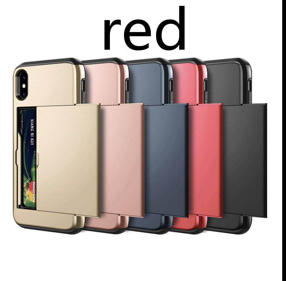 Card Shockproof Hybrid Wallet - Mubimart