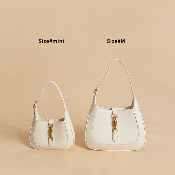 First Layer Cowhide Underarm Bag Shoulder Bag Women''s Bag - Mubimart