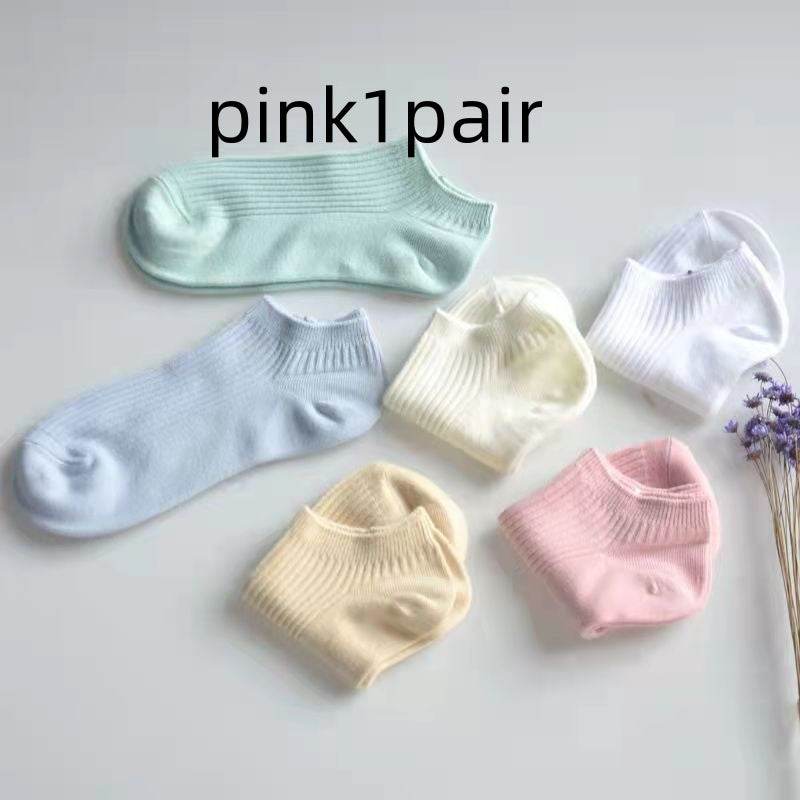 Women's Low-cut Athletic Socks Sweat-absorbent Short Waist Female Cotton Socks - Mubimart