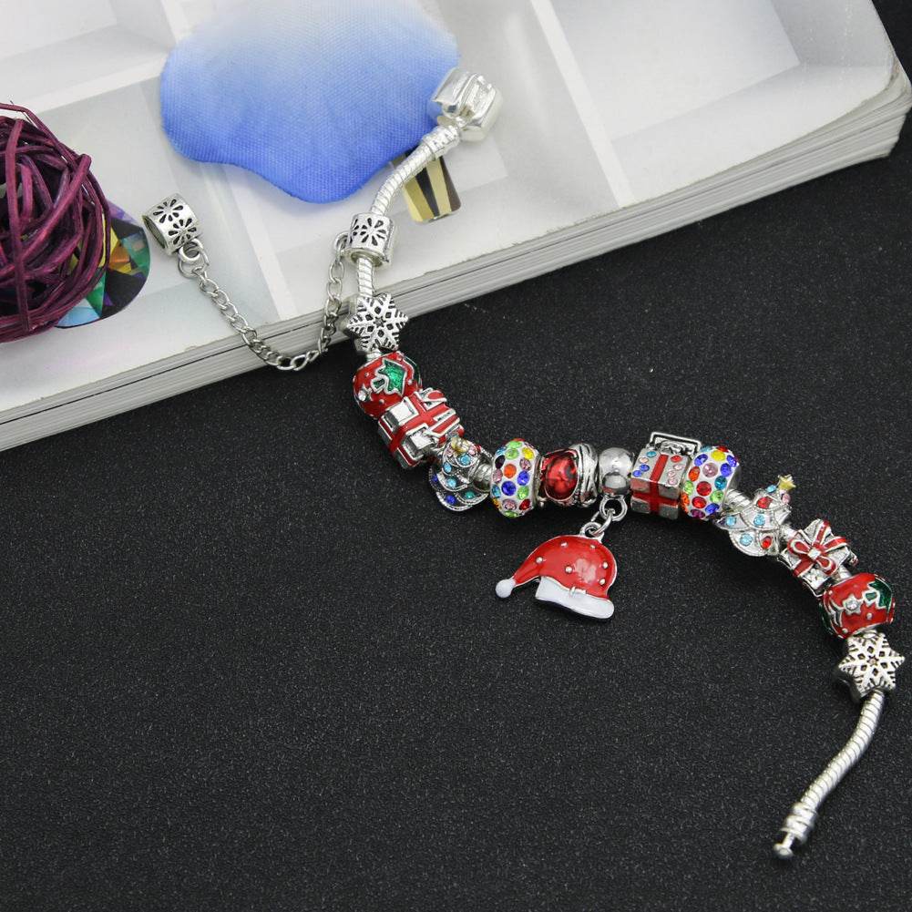 Christmas DIY Beaded Bracelet For Women - Mubimart