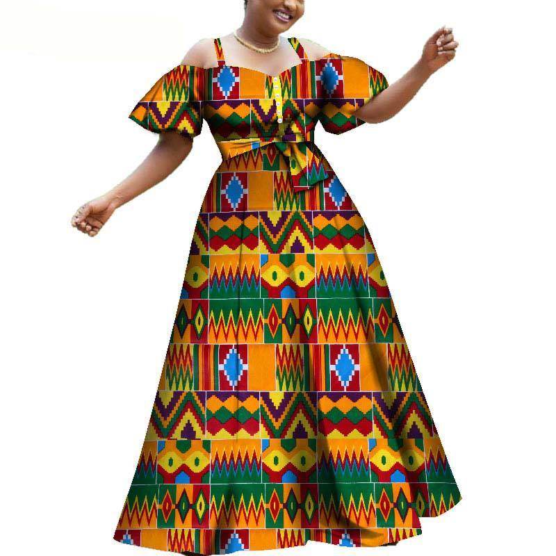 African National Slip Dress For Women - Mubimart