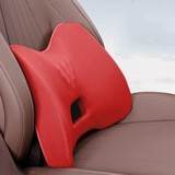 Back Seat Cushion Waist Pad Memory Foam Car Pillow - Mubimart