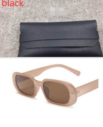 Retro Small Frame Sunglasses Female Candy Color Colorful Fashion Sunglasses - Mubimart
