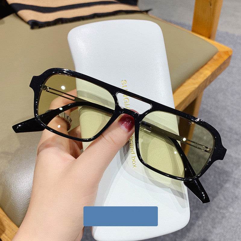 Personality Hollow Trend Men And Women Sunglasses Sunglasses - Mubimart