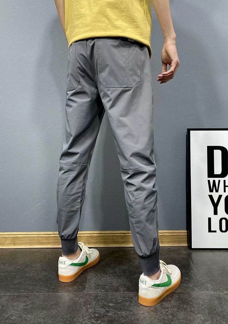 Casual Slim-fitting Fashion Brand Drawstring Jogger Pants - Mubimart