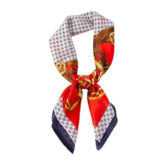 All-matching Imitated Silk Scarves Decoration - Mubimart