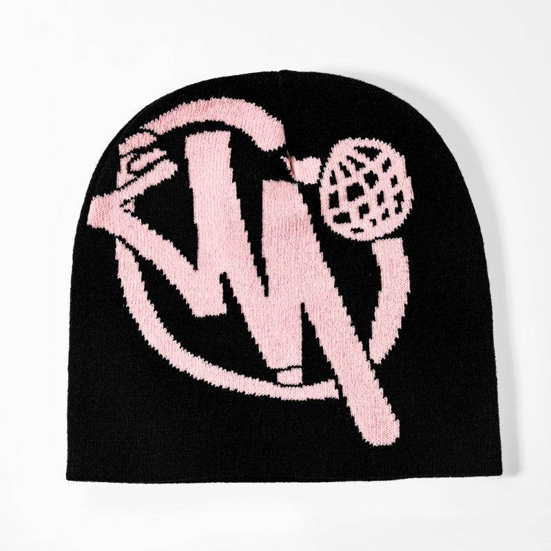 Cap Hip Hop Hat Double Layer Knitted Hat - Mubimart