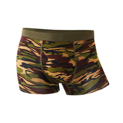 Camouflage Men's Underwear Modal Breathable Boxers Mid-waist Printed Boxers