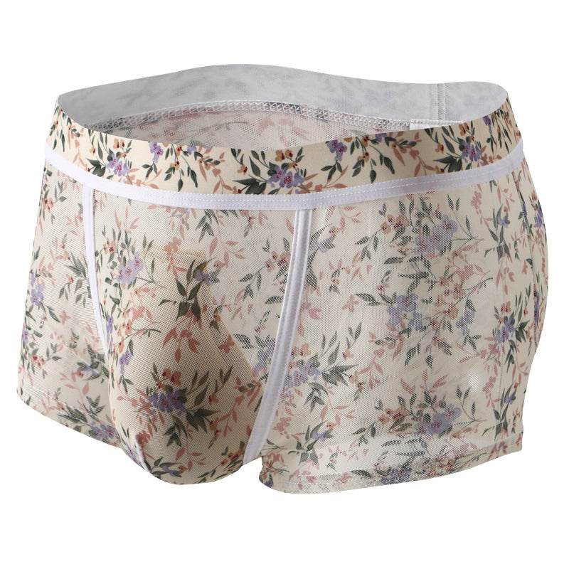 Transfer Printing Pants Breathable Boxers Underwear - Mubimart