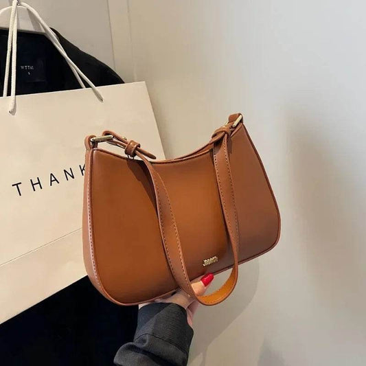 Red Underarm Shoulder Bags For Women 2024 New Texture Leather Crossbody Bag Luxury Designer Wedding Bride Handbags Sling Bag - Mubimart