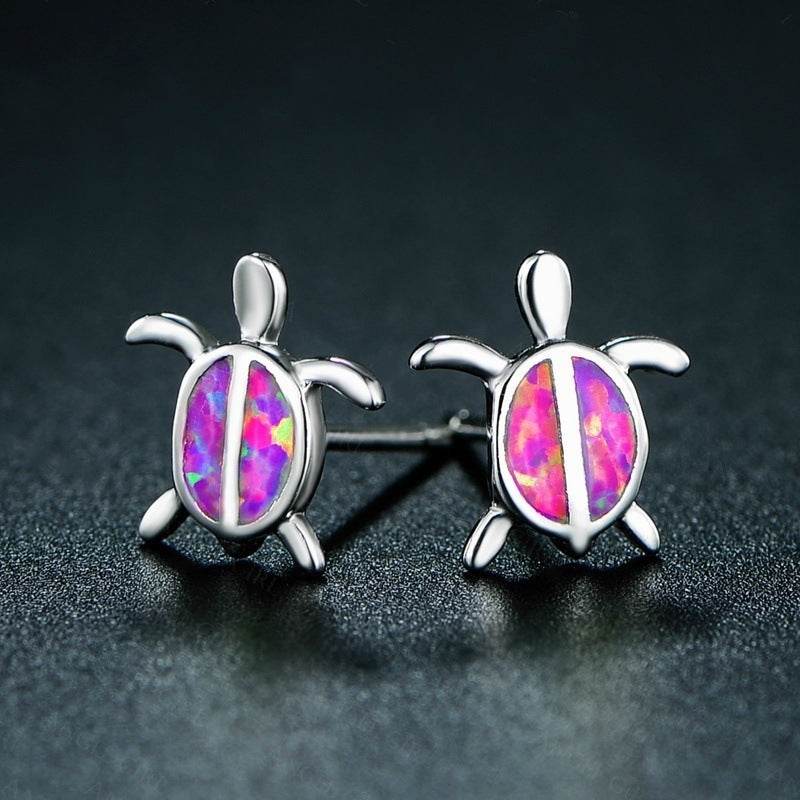 Turtle Stud Earrings For Women - Mubimart