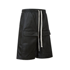 Fashion Personality Stitching Cargo Shorts Men