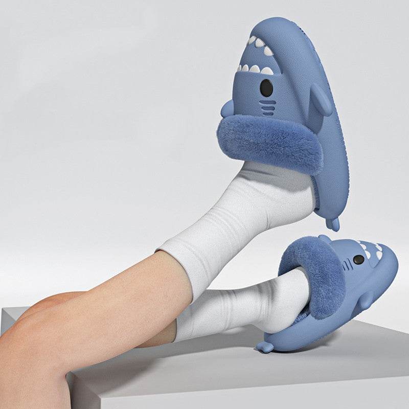 New Detachable Cotton Slippers EVA Women - Mubimart