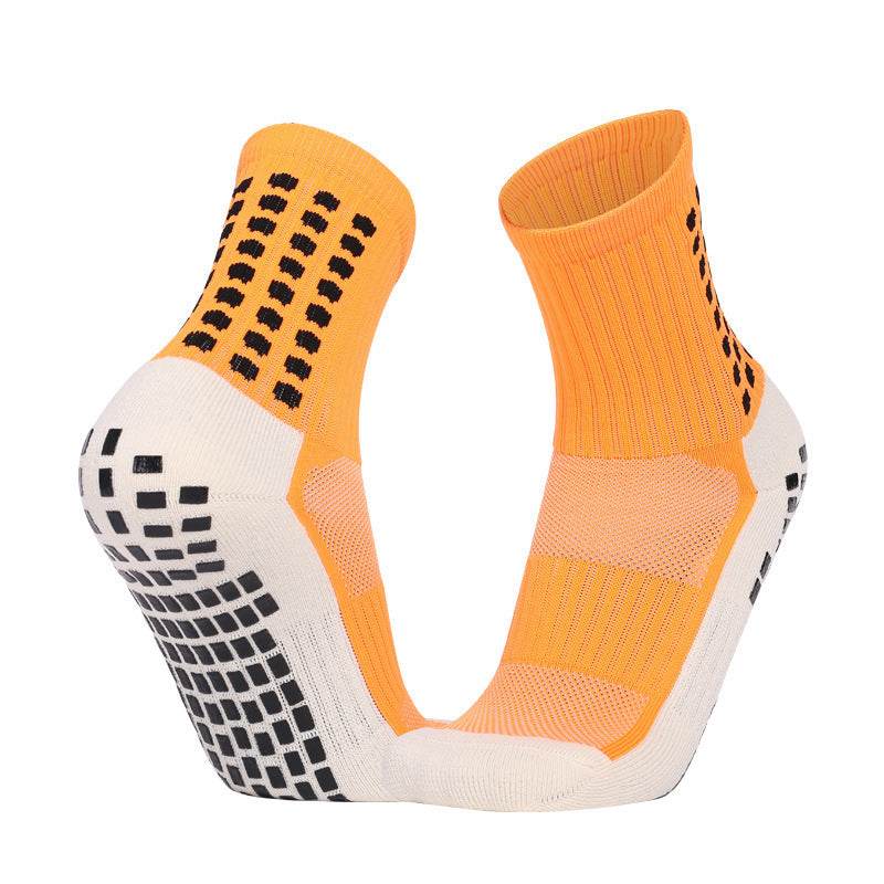 Non-slip Middle Cylinder Dispensing Thickening Sweat-absorbing Wear-resistant Towel Bottom Athletic Socks - Mubimart