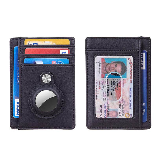 Anti-theft Swipe Card Holder Men's Card Holder Wallet - Mubimart