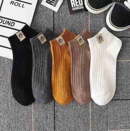 Summer Thin And All-matching Socks Polyester Cotton Low Top - Mubimart