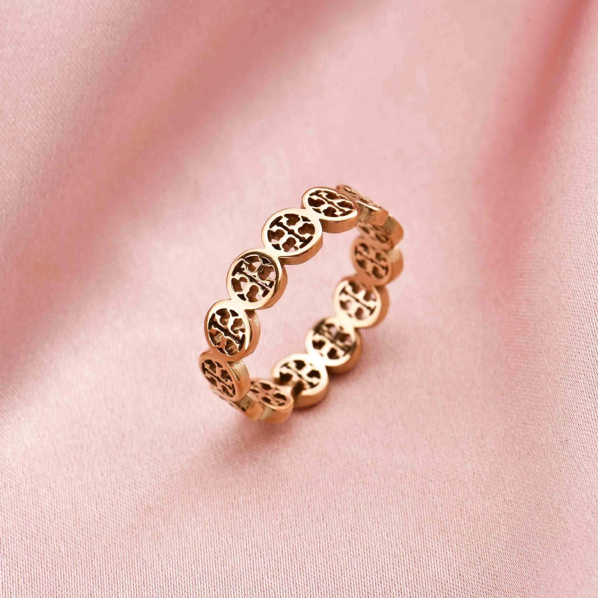 Titanium Steel Ring Men And Women Couple Jewelry - Mubimart