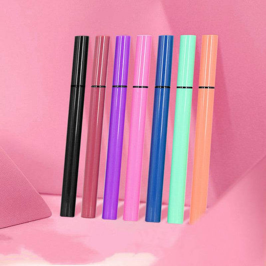 Colorful Eyeliner Pen Non Smudging Sticky False Eyelashes Gel Free - Mubimart