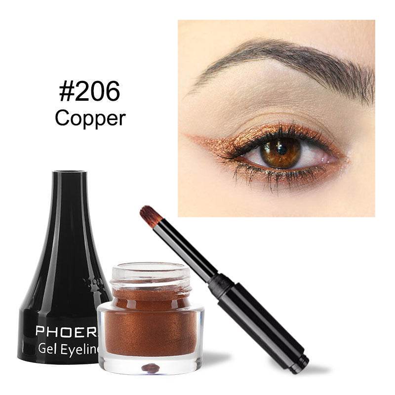 PHOERA Ten Color Eyeliner Eyeliner - Mubimart