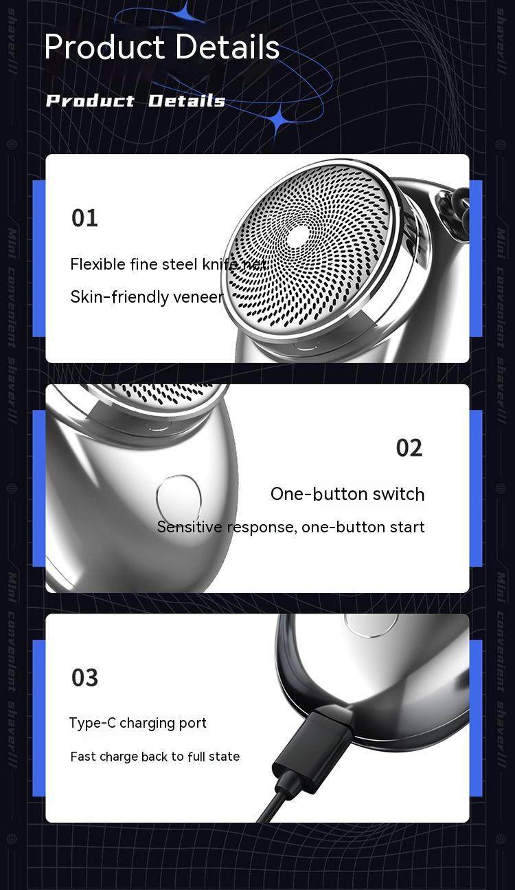 Electric Shaver Fully Automatic For Men - Mubimart