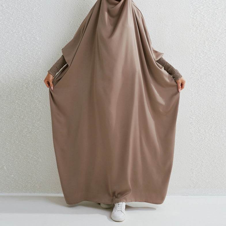 Female Plus Size Women's Middle East Arab Robe Dress - Mubimart