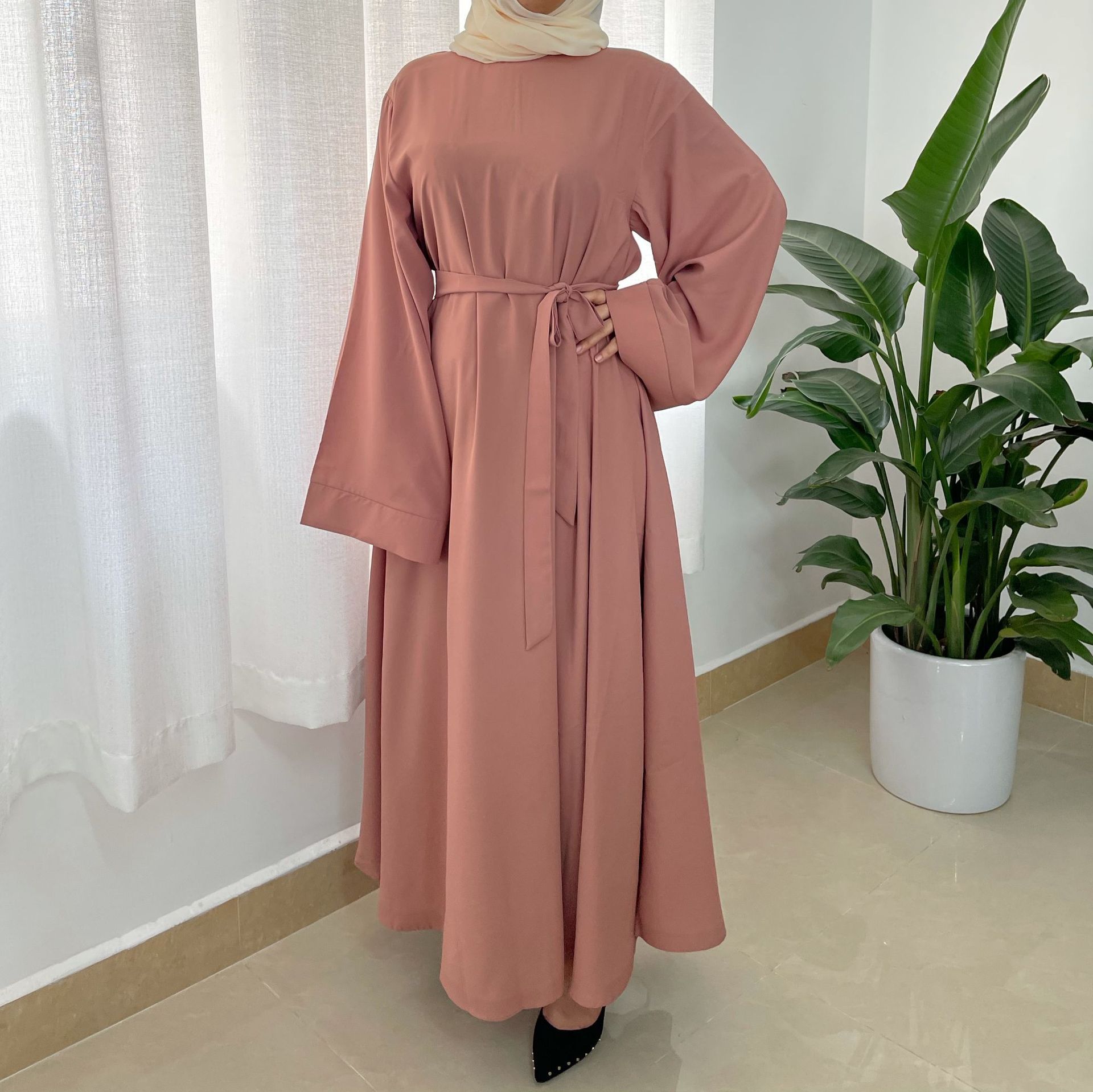 Robe Plus Size Muslim Dress - Mubimart -  