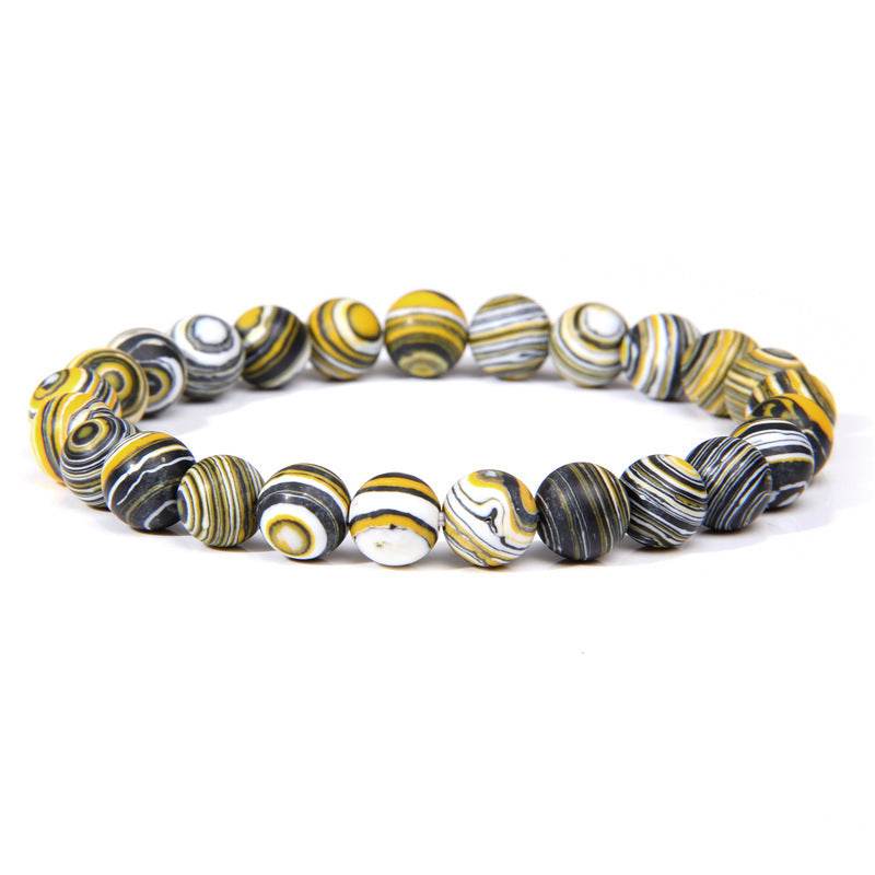 Natural Stone Beads Bracelet Men - Mubimart
