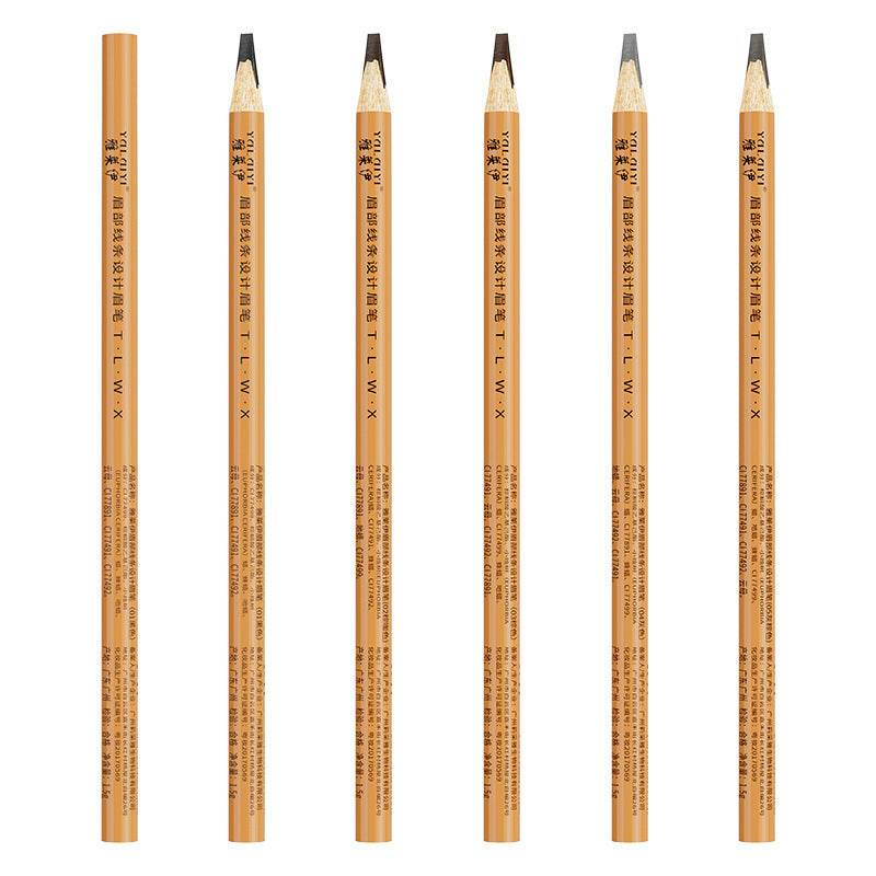 Positioning Eyebrow Pencil Eyebrow Line Design Pen Waterproof Anti-hemp Tattoo Embroidery For Teachers - Mubimart