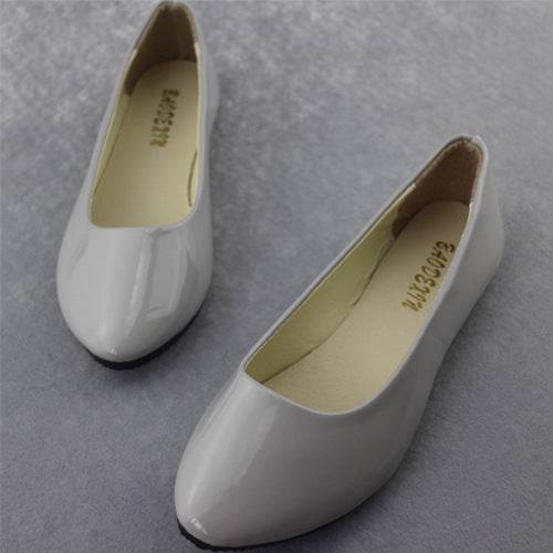 Fashion Korean Style Shoes Flat Pointed Toe - Mubimart