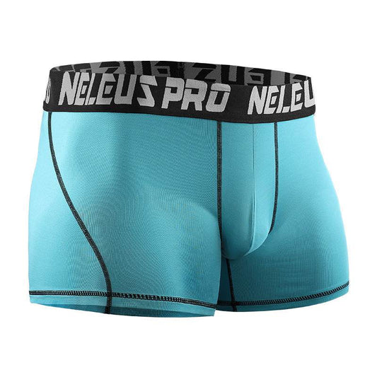 Anti-wear Leg Sports Men Running Underwear - Mubimart