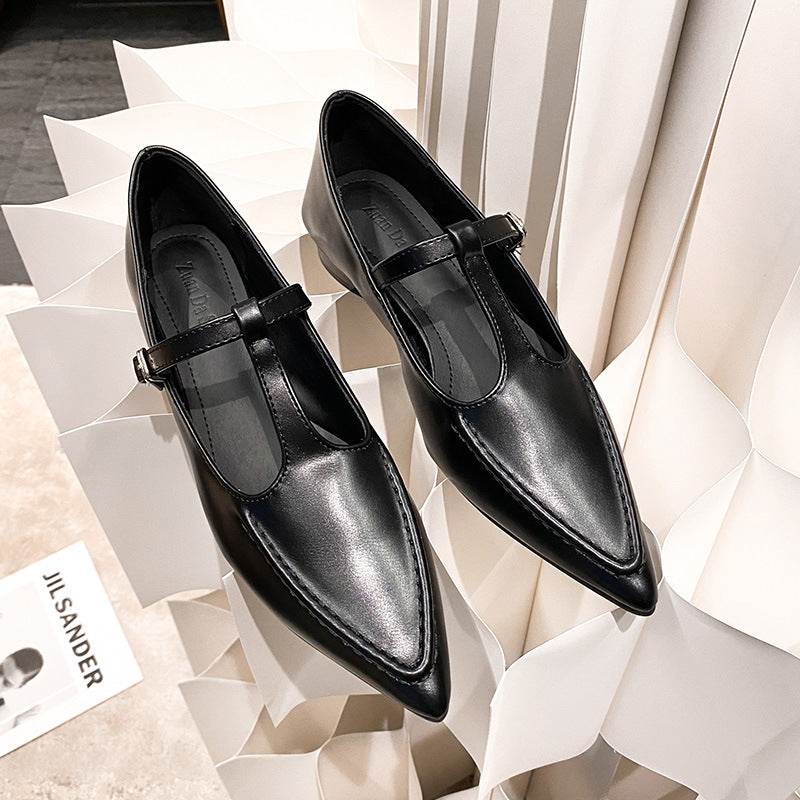 Fashion Vintage Mary Jane Pumps Women - Mubimart