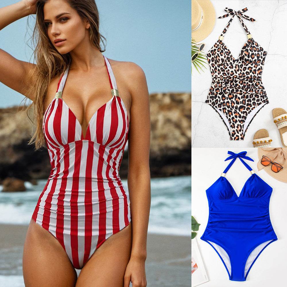 Women's Fashion Casual Conservatively Thin Quick-drying Swimwear - Mubimart
