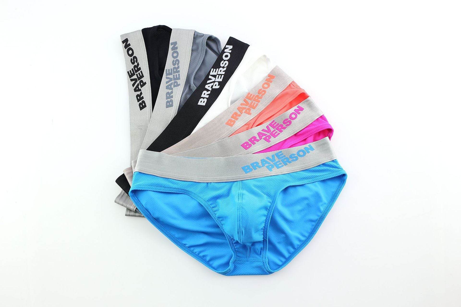 Men's Underwear Sports Casual Briefs - Mubimart