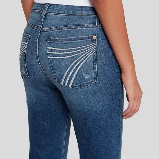 Retro Hip Lifting Stretch Bootcut Pants - Mubimart