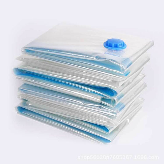 Quilt Vacuum Storage Bag Exhaust Valve Compression Clothes - Mubimart