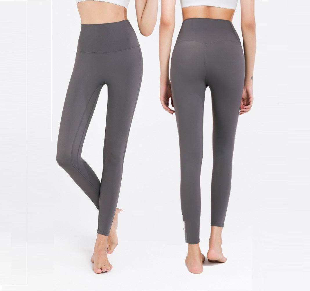 Women's Hip Lifting High Waist Tight Quick-drying Sports Capris - Mubimart