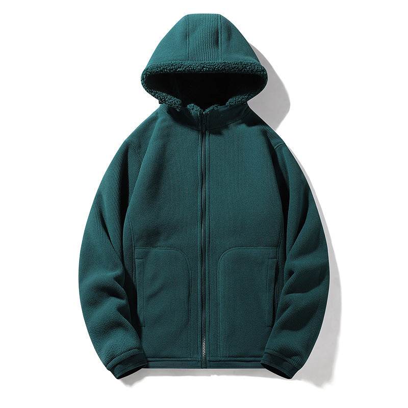 Fleece Sweater Men's Polar Fleece Jacket Outdoor - Mubimart