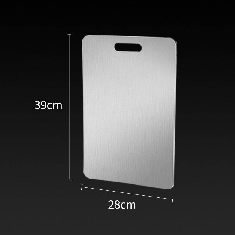 Kitchen Thickened Cutting Board Stainless Steel Cut Vegetables Meat Chopping Board Cooking Tools Anti-mold Cutting Boards Mats - Mubimart