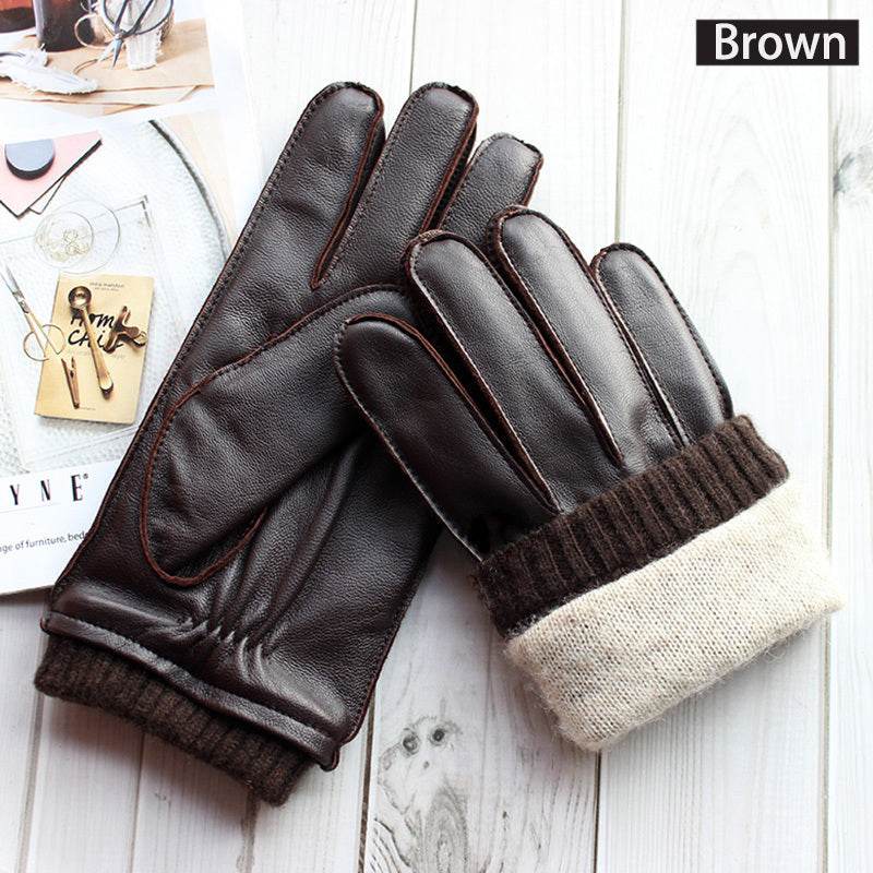 Cycling Windproof Waterproof And Warm Touch Screen Mens Gloves - Mubimart