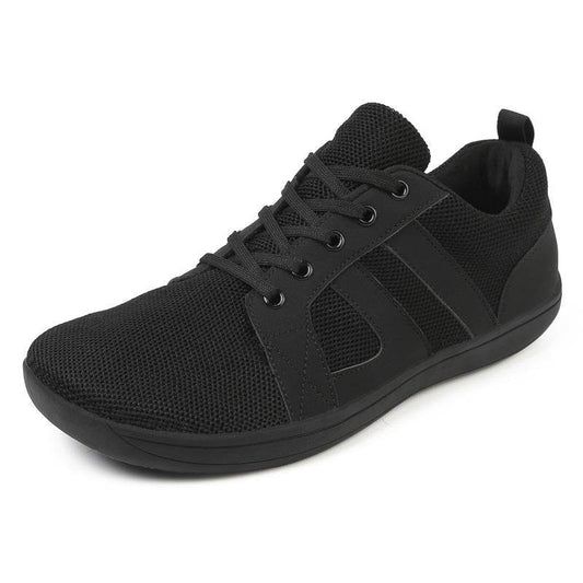 Couple Breathable Lace-up Mesh Shoes Casual Walking Sneakers Men Non-slip Running Sports Shoes Women - Mubimart