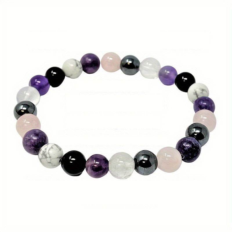 Crystal Gemstone Bracelet Bohemian Style Bracelet - Mubimart