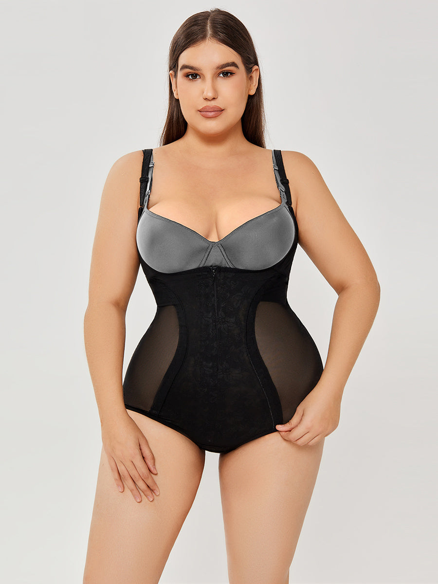 Shapewear Bodysuit Tummy Control Slim Body Shaper - Mubimart -  