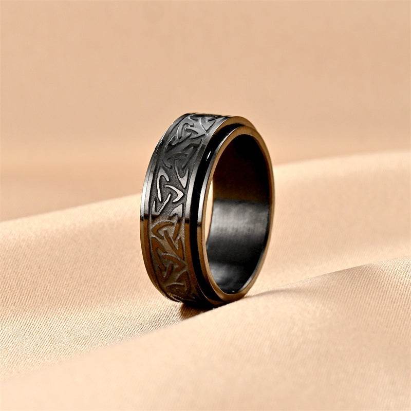 Hot Titanium Steel Ring For Men - Mubimart