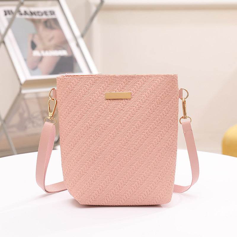 Simple Casual Shoulder Women Bag - Mubimart